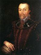 Marcus Gheeraerts Sir Francis Drake after 1590 Sweden oil painting reproduction
